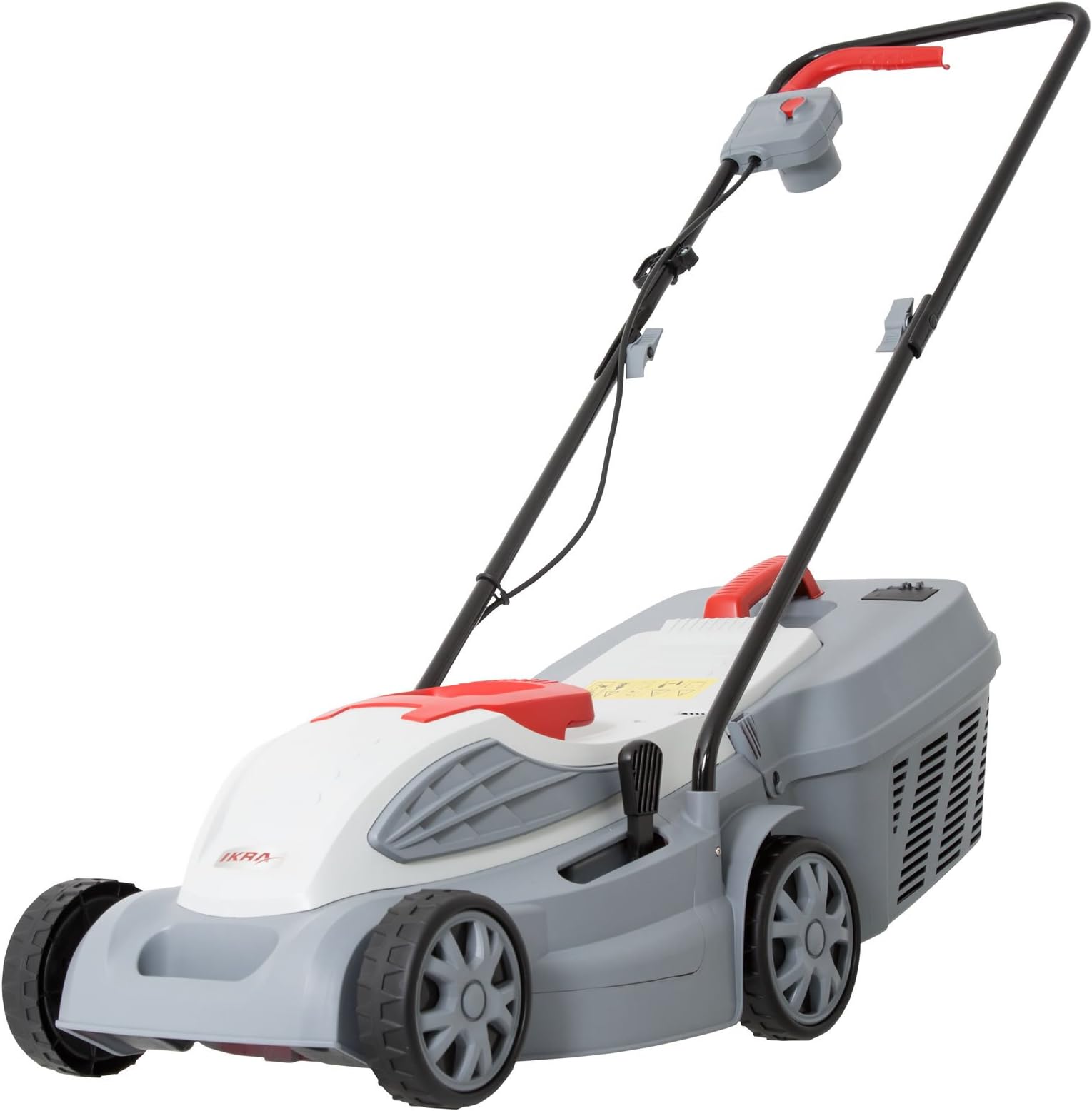 IKRA Elektro Rasenmäher IERM 1434 U Fangbox 35l Schnittbreite 34cm