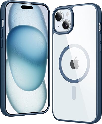 Miniatura 435 de Fntcase Funda para iPhone 15 Plus y 14 Plus de 6.7 pulgadas, magnética, a prueba de golpes de grado militar, antiamarilleo, delgada, protectora