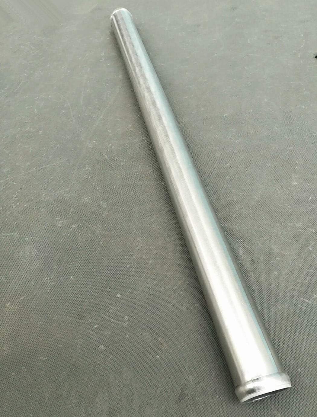 OD 64mm 2.5" Straight Aluminum Pipe, Intake Pipe,Turbo Intercooler Hose Piping Tube,Universal (2.5"(64mm), L=600mm)
