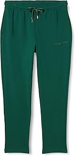 Tapered Terry VLVT Trim SWTPANTS Pantalones de chándal, Prep Green, XXL para Mujer