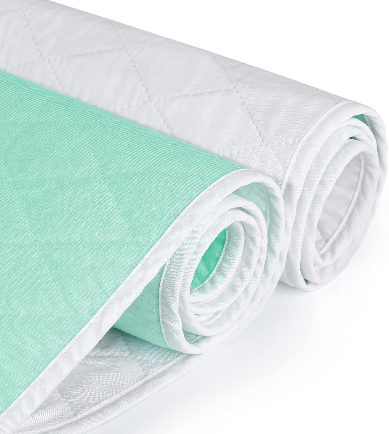 [2 Pack] CoolShields Waterproof Bed Pads Washable Large 34