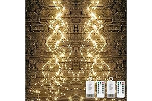 LED Waterfall Lights: 250 LEDs of Enchanted Illumination for Your Outdoor Oasis