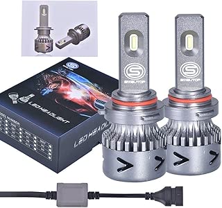 Smautop HB3/9005 LED Headlight Bulbs, 7000LM 60W 6000K White,2-Sides High Power Lighting Extremely Bright, Led Light 3 Yrs Warranty - coolthings.us