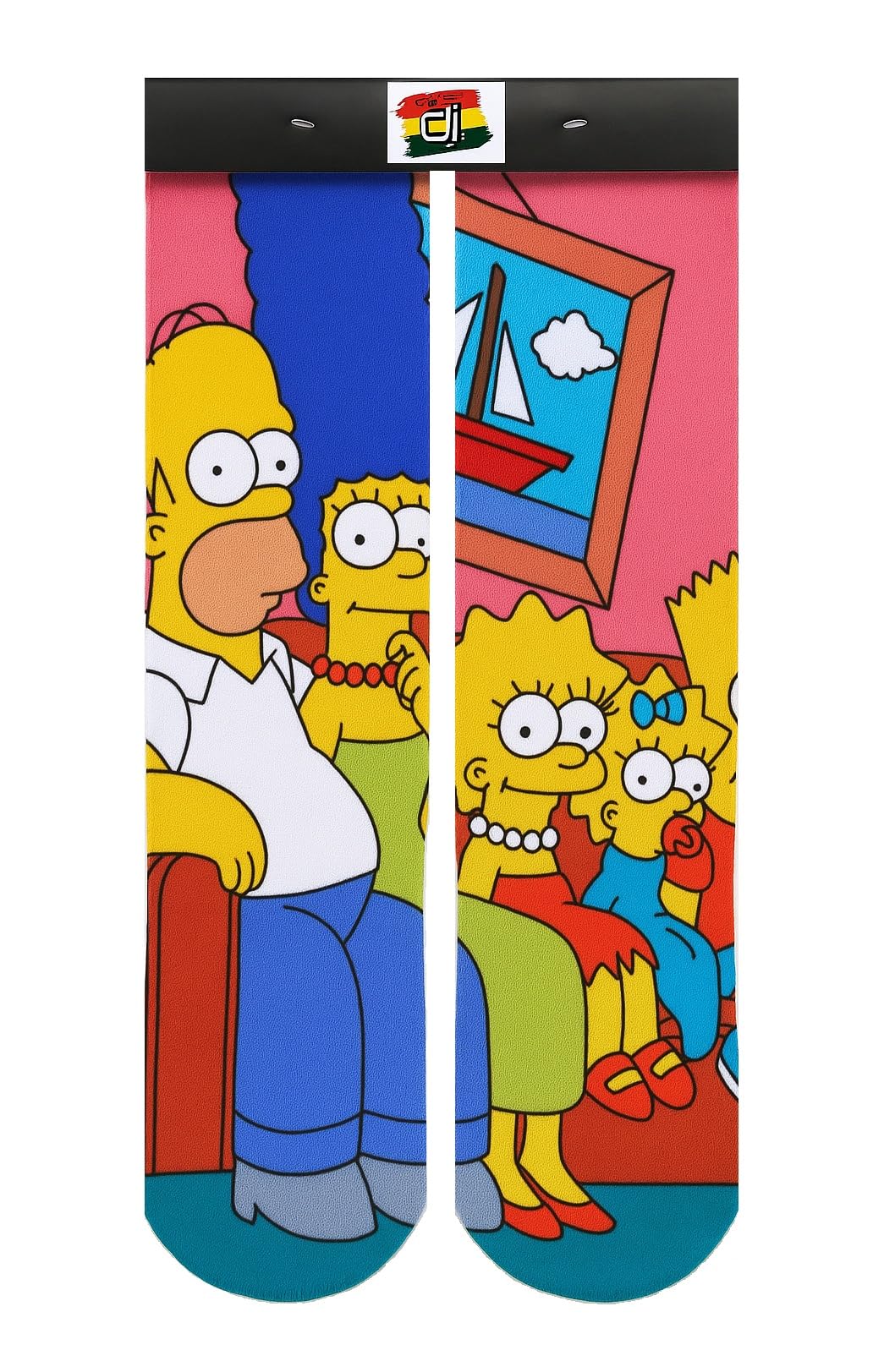 DJDesigns Kids Teens Adult Socks Mid Crew 3D Print Fits Men Women Boys Girls Youth Children Funny Novelty Over 70 Designs