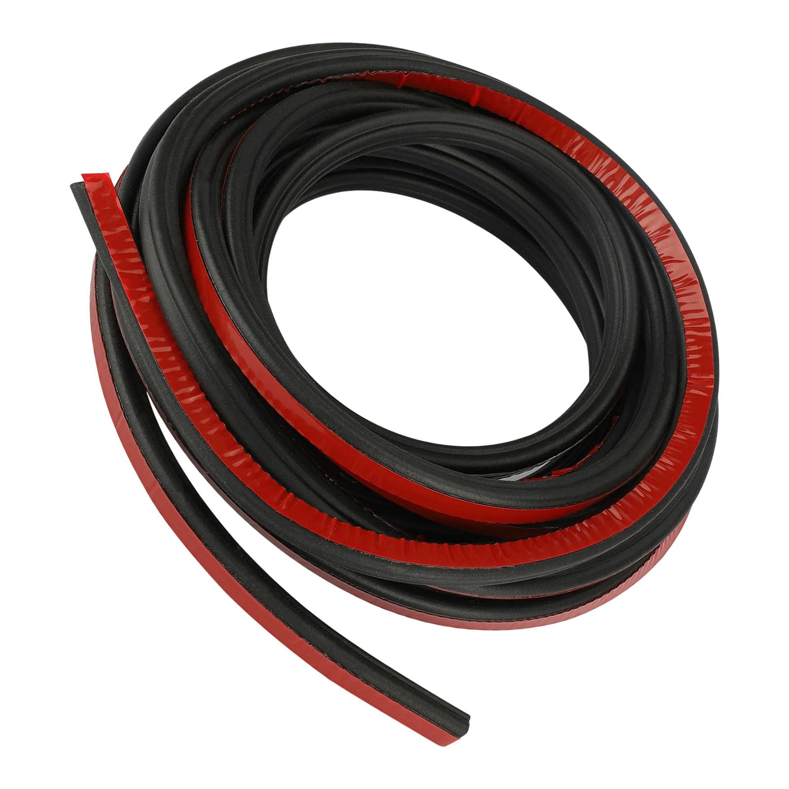 Automotive Door Weather Stripping 16.4Ft Length Car Door Rubber Edges Trim Seal Strips Sound Insulation Strips Car Sealing