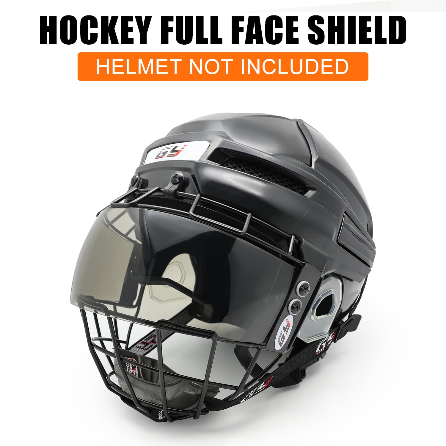 GY Cage de casque de hockey et protection faciale combo hockey sur glace intégral junior