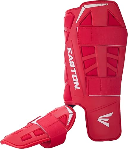 Miniatura 7 de Easton  Protector protector de piernas  Béisbol y sóftbol  Opciones para adultos y jóvenes  Opciones de pierna derecha e izquierda  Varios colores