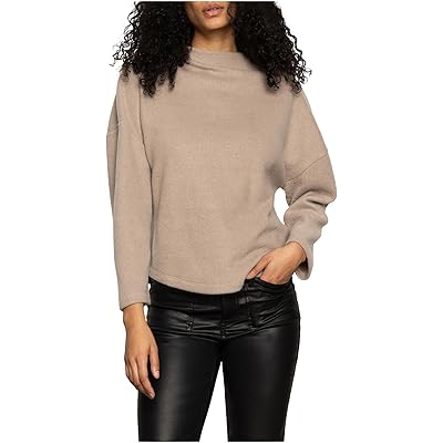 Sanctuary Change Of Pace Top heather mocha