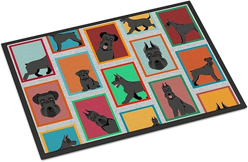 Vista 408 de Caroline's Treasures MLM1087MAT - Felpudo de perro de montaña bernés de 18 x 27 pulgadas, para interiores y exteriores, para entrada, Bernese