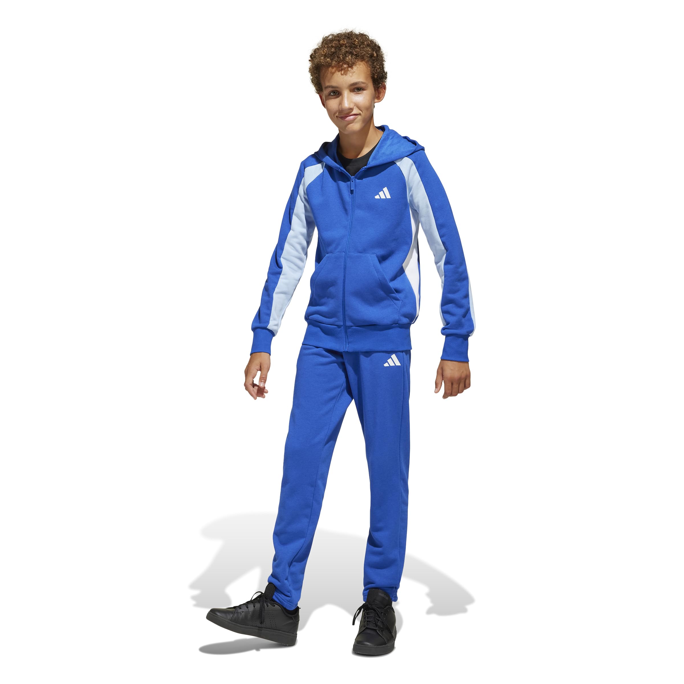 adidas Mixte enfant SEASONAL ESSENTIALS COLORBLOCK TRACKSUIT