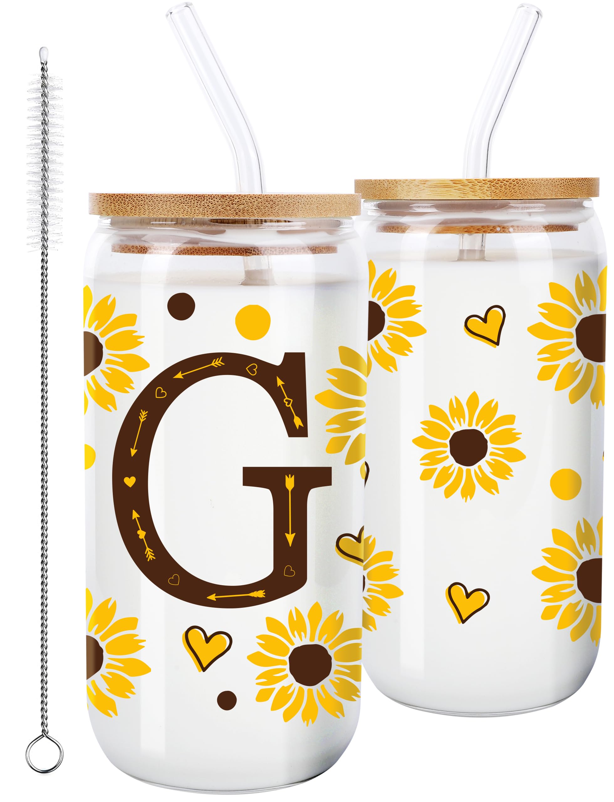 Home Decor Gift - Aesthetic Tumbler with Lid, Cute Home Accessories, Trendy Kitchen Decor, Housewarming Gifts for Women, Stylish Dorm or Desk Decor