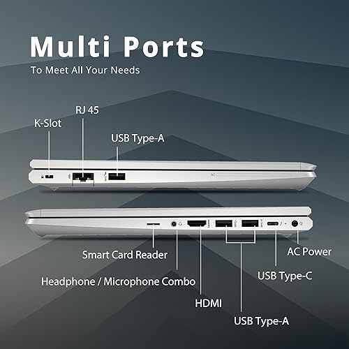 Miniatura 8 de HP EliteBook 640 G9 14" FHD Business Laptop, Intel Core i5-1235U, 16GB RAM, 512GB PCIe SSD, Backlit Keyboard, Fingerprint Reader, 720p Camera, Wi-Fi