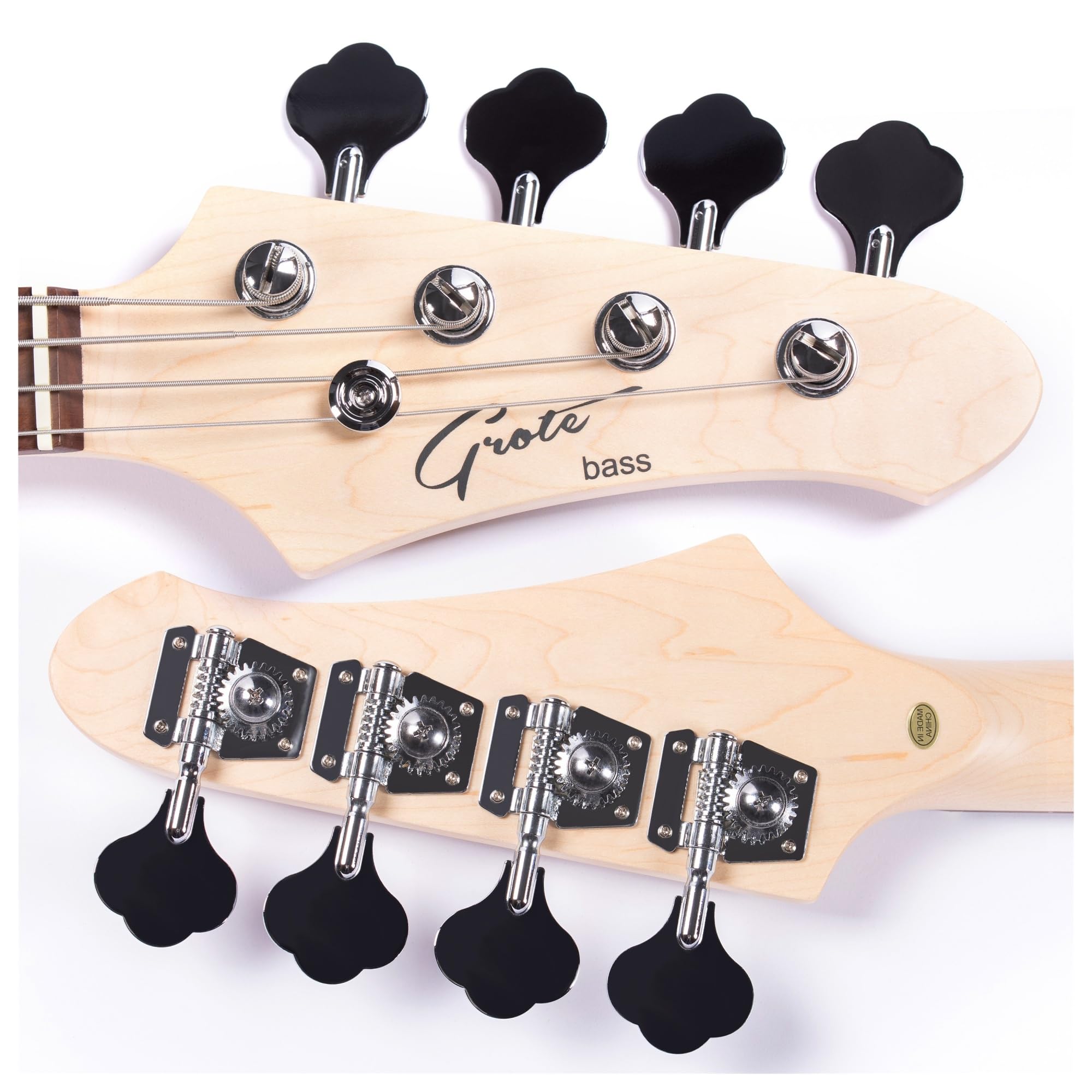 gitara elektryczna Profesjonalna gitara basowa 4 strunowa dla początkujących
