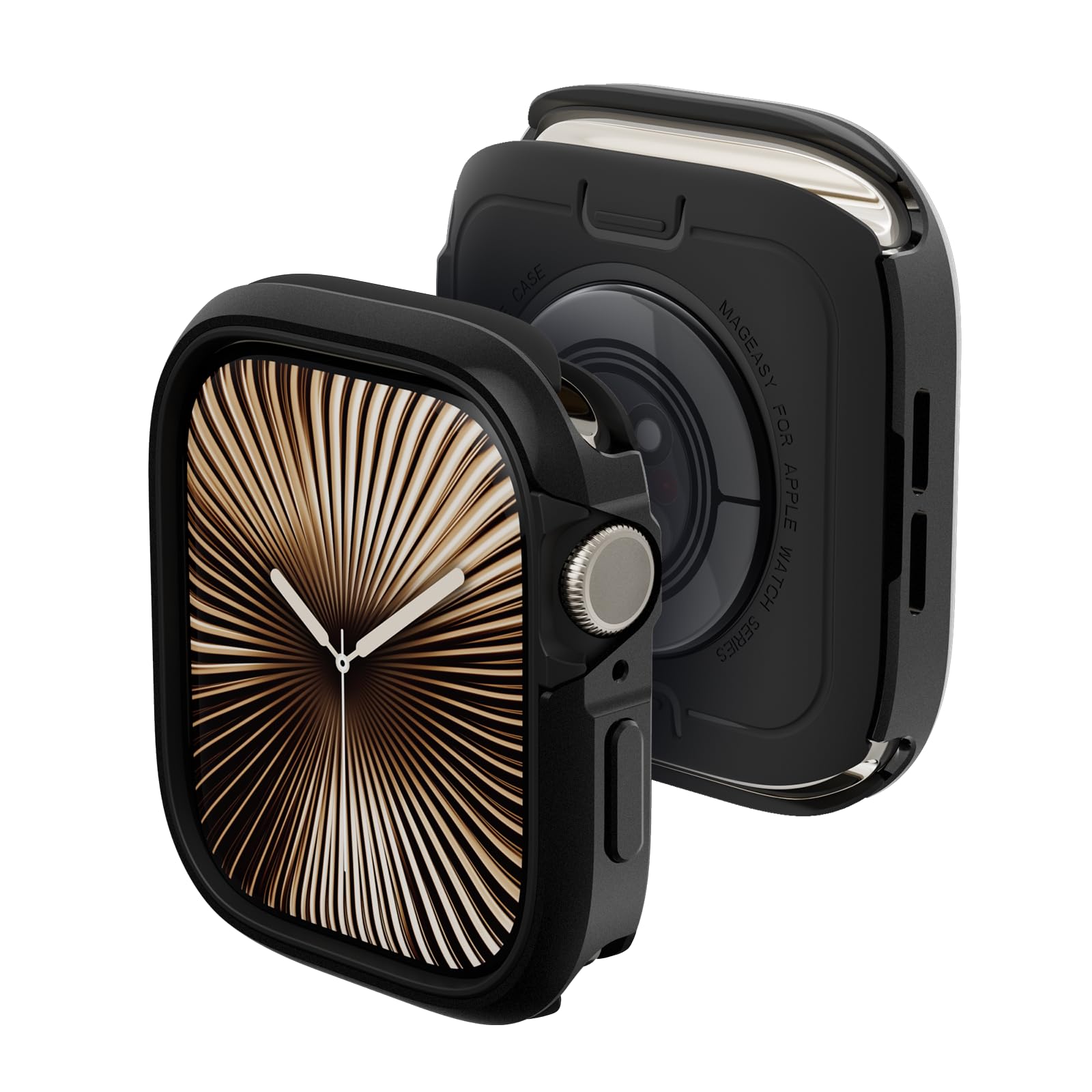 【mana】AppleDesign Amazon.com: MAGEASY Aircraft-Grade Aluminum Rugged Case for 46mm