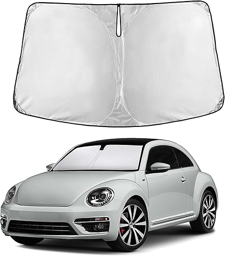 Miniatura 24 de EcoNour Parasol para Subaru Crosstrek 2013-2015 2016 2017, visera solar para parabrisas delantero y ventana, bloqueador de calor UV y protector