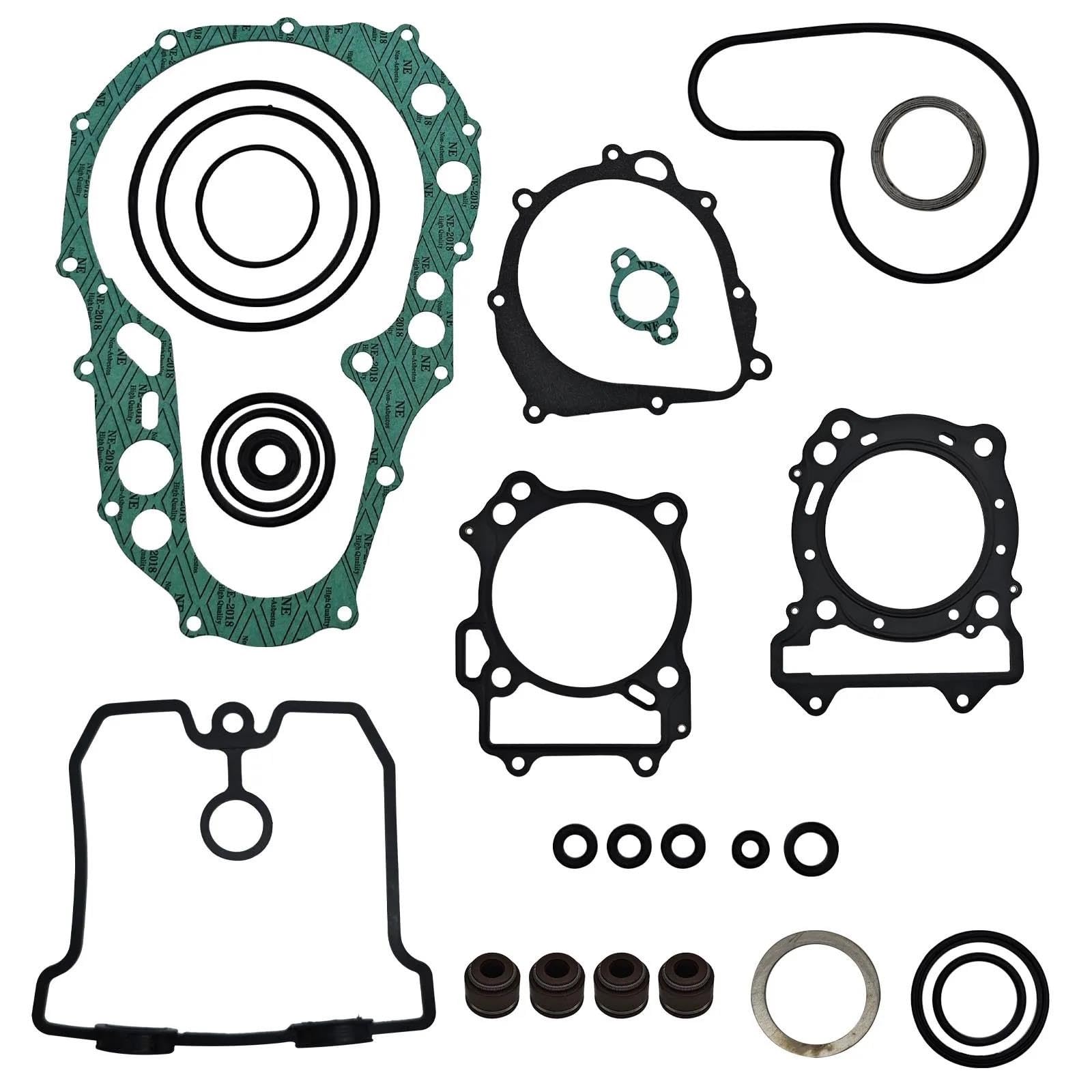 Kit completo guarnizioni cilindro per accessori moto, parte superiore e inferiore, per Suzuki LTZ400 Z400 LTZ 400 Qu G88A GUARNIZIONE CAMBIO