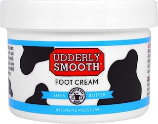 Udderly Smooth Foot Cream Jar, 8 Ounce