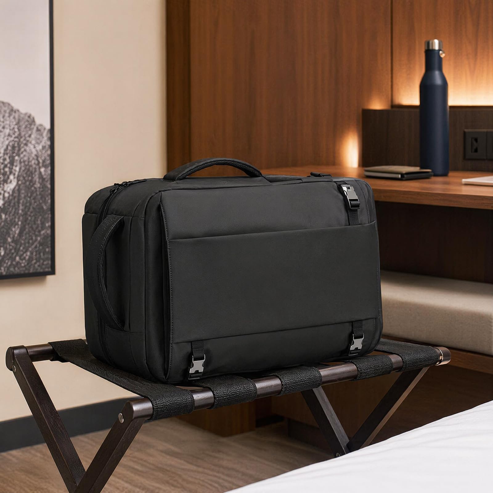 16 calowy wodoodporny plecak na laptopa USB Przekład na buty Podróże biznesowe Torba na dzień Carryall,Grey