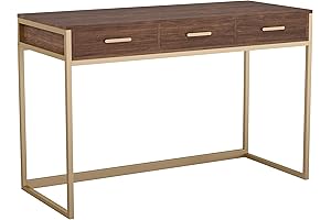 Martha Stewart Office: Ollie Home Office Desk with 3 Drawers
