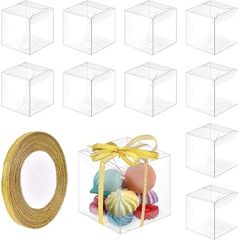 Transparent Gift Box Pack of 50 Gift Boxes Transparent