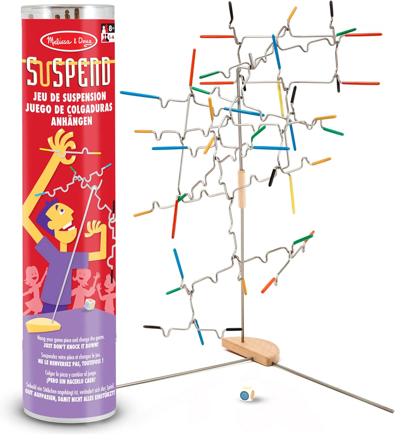 Melissa & Doug Suspend Family Game, Classic Games, Exciting Balancing