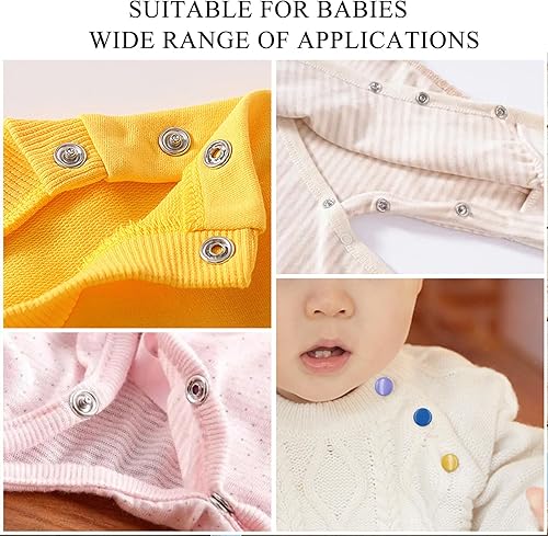 Miniatura 5 de GTAAOY Juego de 800 botones de presión de metal con alicates de cierre, kit de herramientas de prensa, perfecto para manualidades, ropa, sombreros y