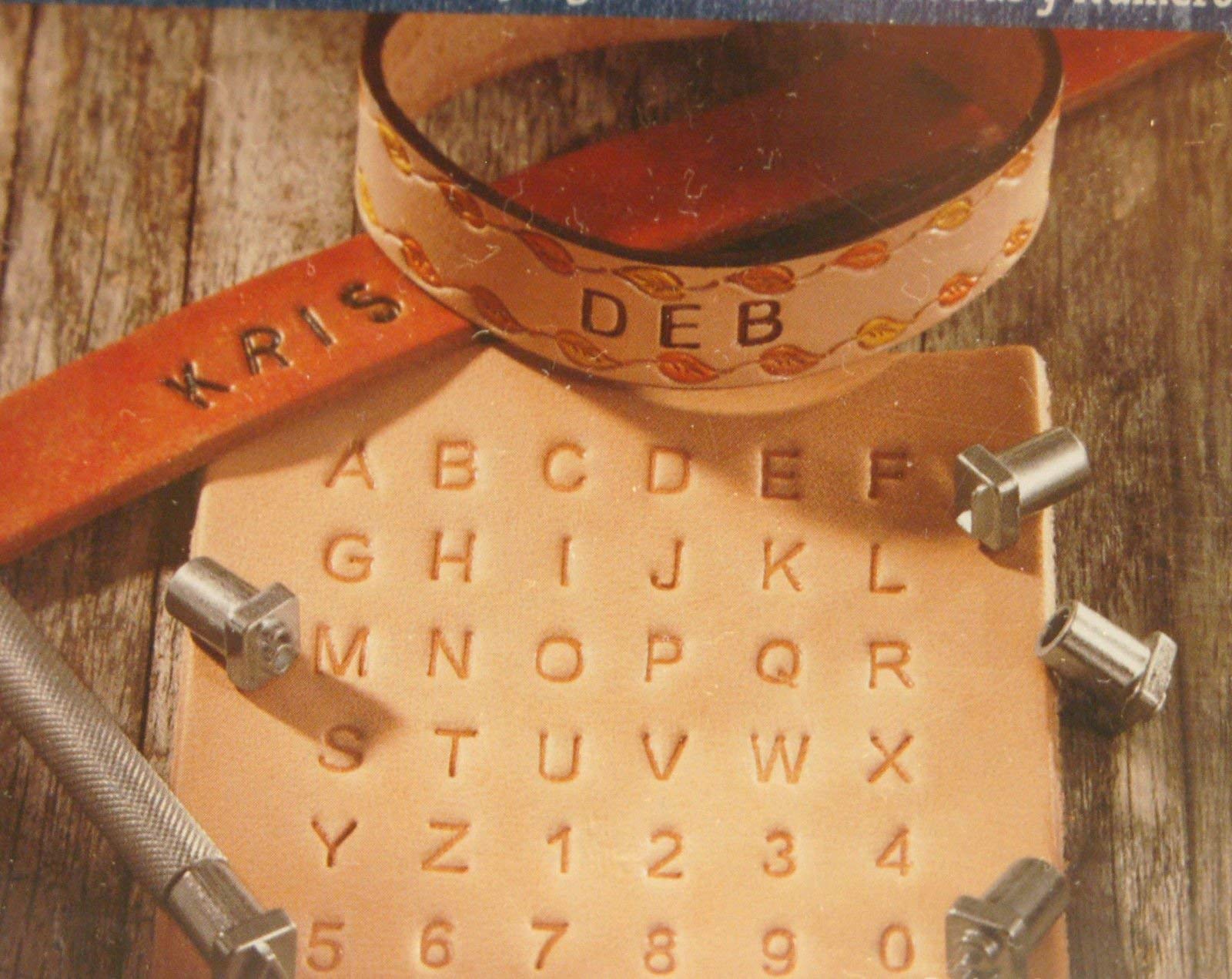 Amazon.com: 1/4 in. Alphabet and Number stamp set