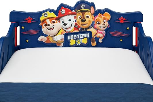 Delta Children - PAW Patrol 3D Toddler Bed, Blue