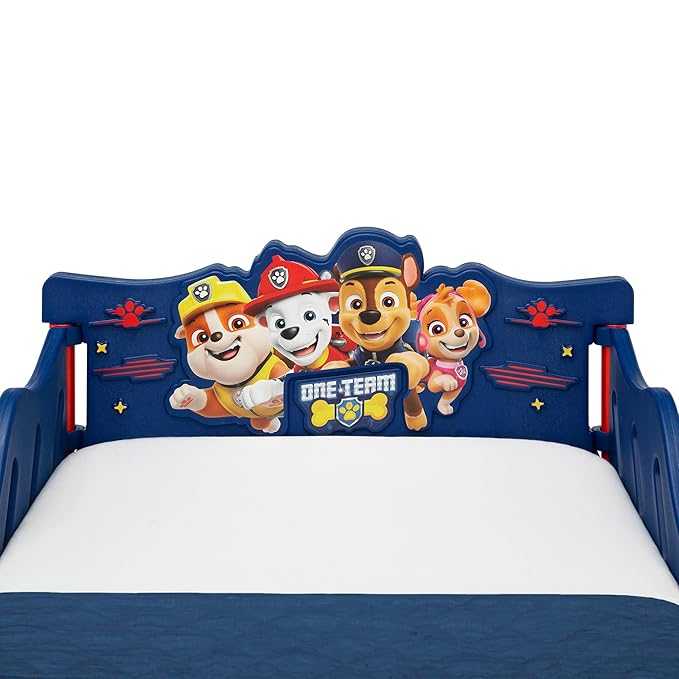 Cama Toddler Delta Children PAW Patrol 3D Azul miniatura 6