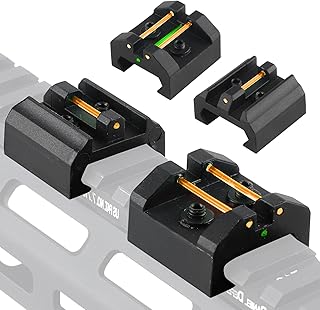 ZR-L2 Low Baseline Fiber Optic Front and Rear Sight Fiber Optic Sights