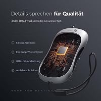 OCOOPA UT3 PRO Elektromos Kézmelegítő Szett, 10000 mAh Powerbank, 4 Hőfokozat, 58°C, Kétoldalas Fűtés, Újratölthető, Ideális Vadászathoz, Ke 6