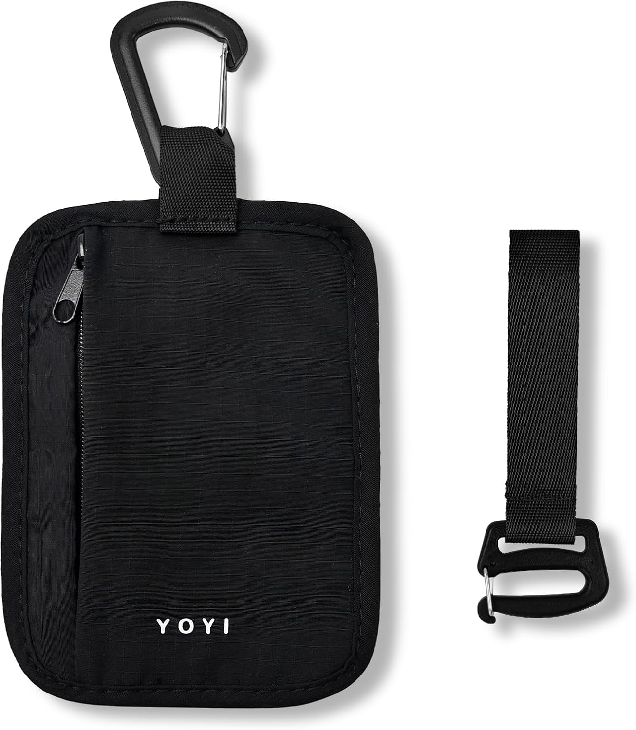 YOYI YOYI Hidden Travel Wallet with RFID Blocking – Clip Stash Pouch, Water-Repellent Breathable Quick-Dry Travel Wallet with Dual Carry Options
