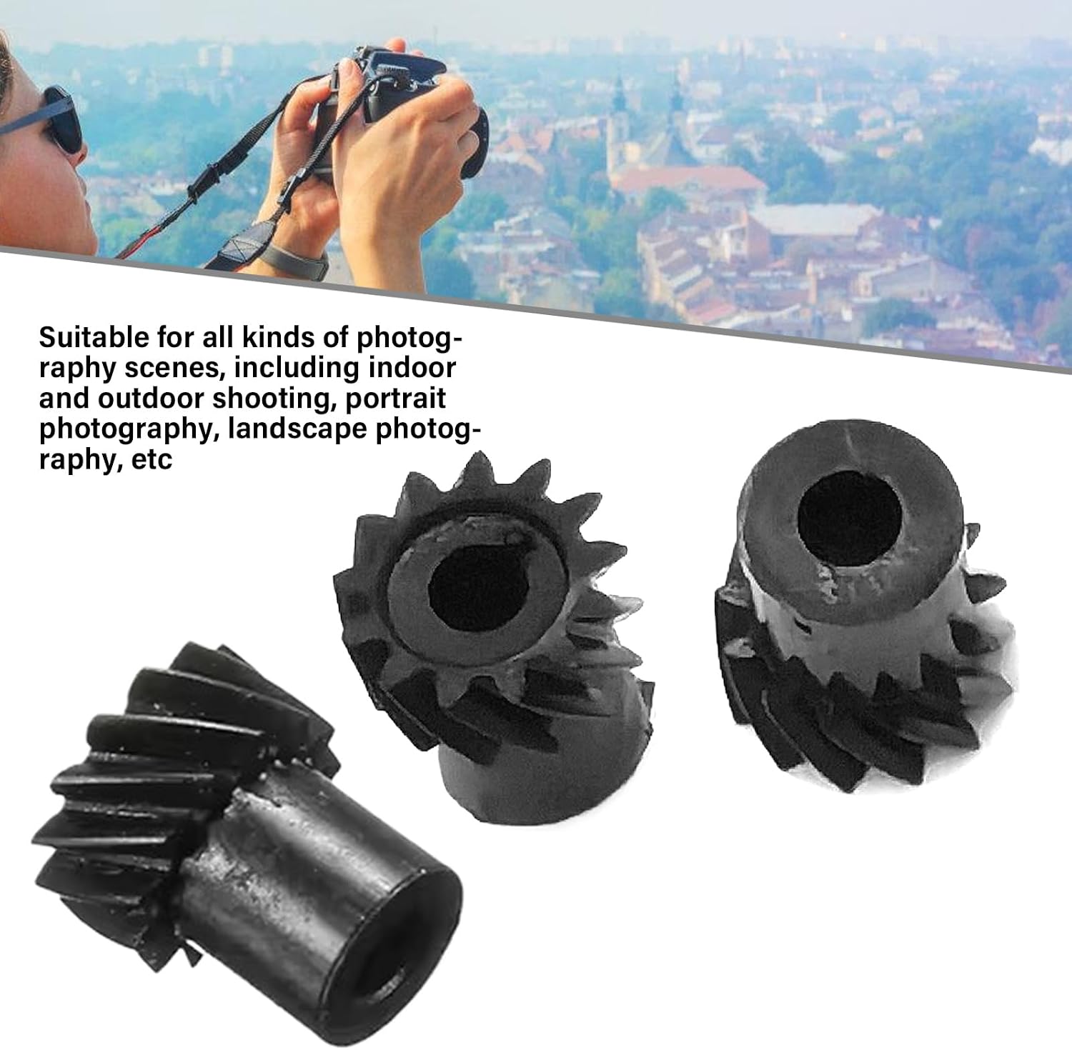 Camera Autofocus Motor Gear for D90 D80 Camera Gear Easy Installation & Smooth Operate for Photography Enthusiasts Professional Photography Accessory