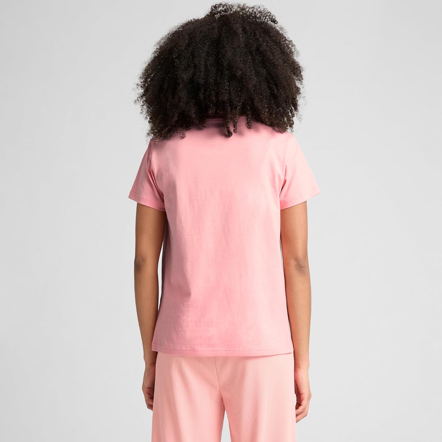 PUMA Womens Botanical Graphic Crew Neck Short Sleeve Casual Tops Casual - Purple - Image 3