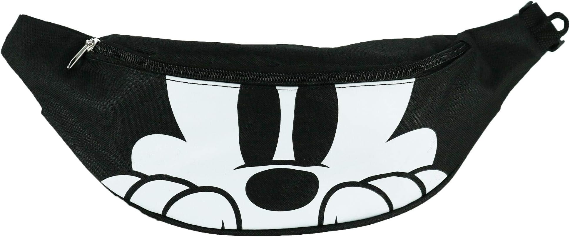 Peeking Mickey Mouse Bumbag Waist Pack, Black