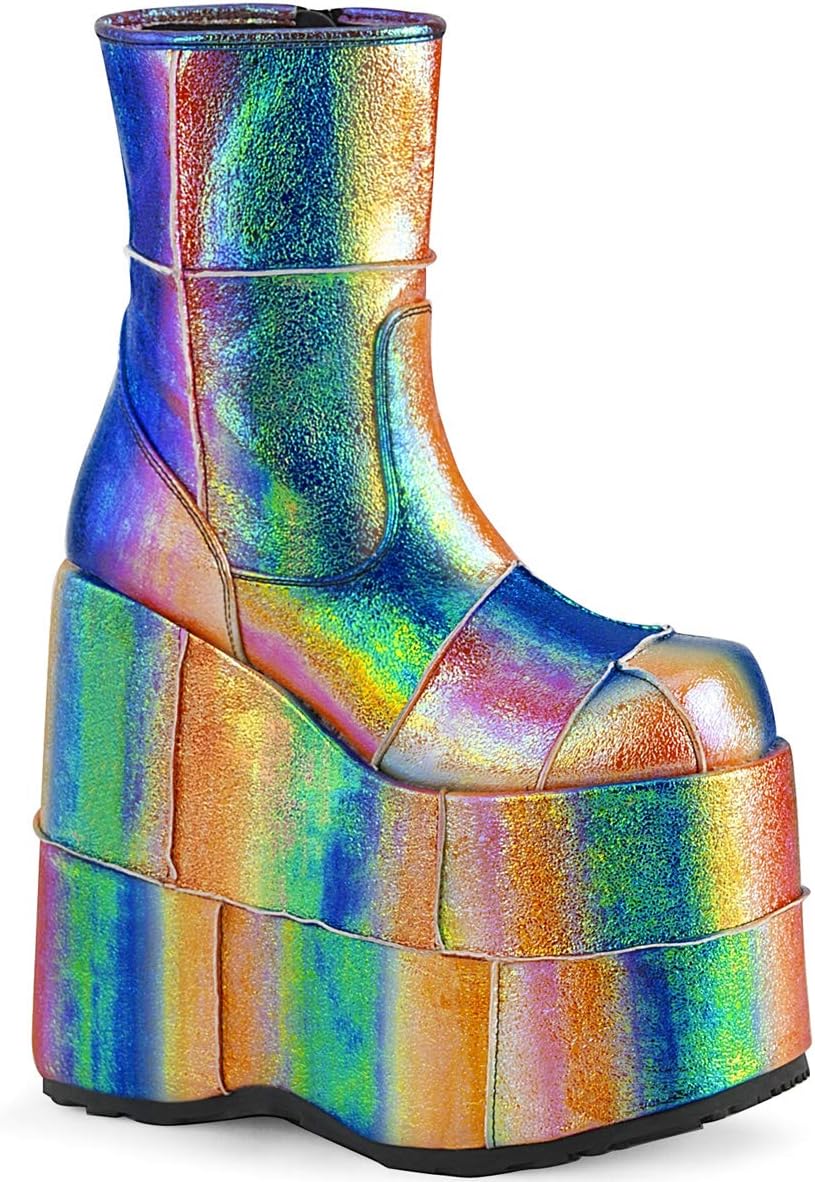 Demonia Men's Stack-201 Ankle-High Boot