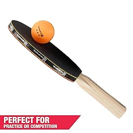 MD Sports 3-Star Ping Pong Balls Bulk Pack, 40 Official Size 40mm High-Level Table Tennis Balls with Durable Bounce & Spin Control