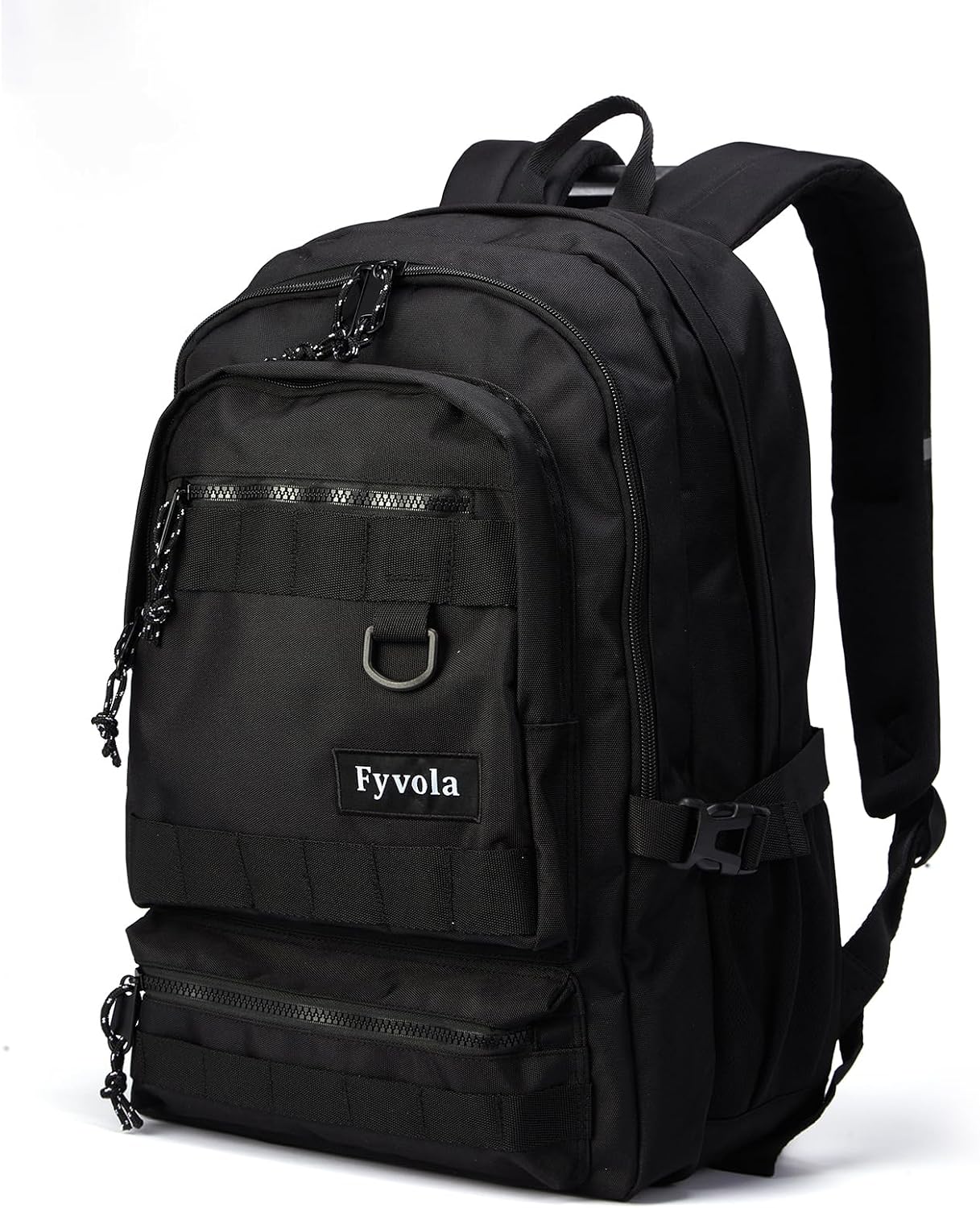 Travel Laptop Backpack for Women & Men, Anti-Theft Roll Top Backpack Fits 15.6-17.3 Inch Laptop, Water-Resistant Durable Computer Bag for Work image 2