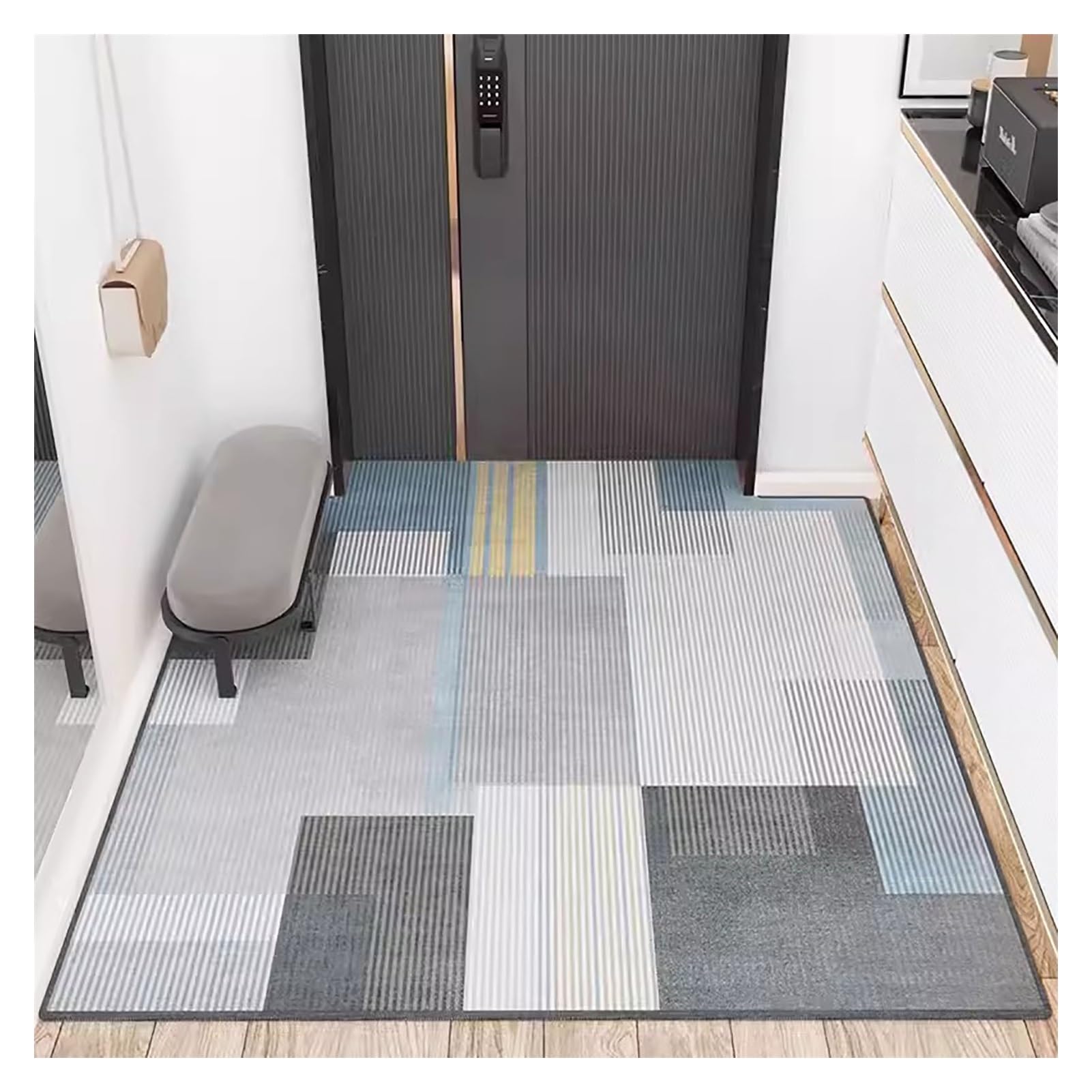 Tapis de salon et chambre lavable et antidérapant - Style #4