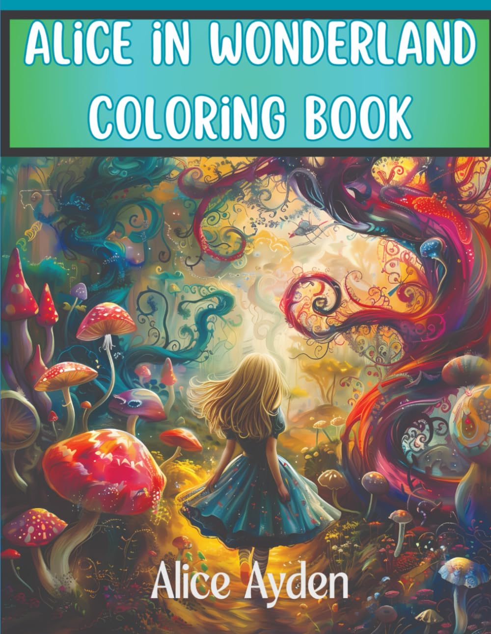 Alice in Wonderland Coloring Book