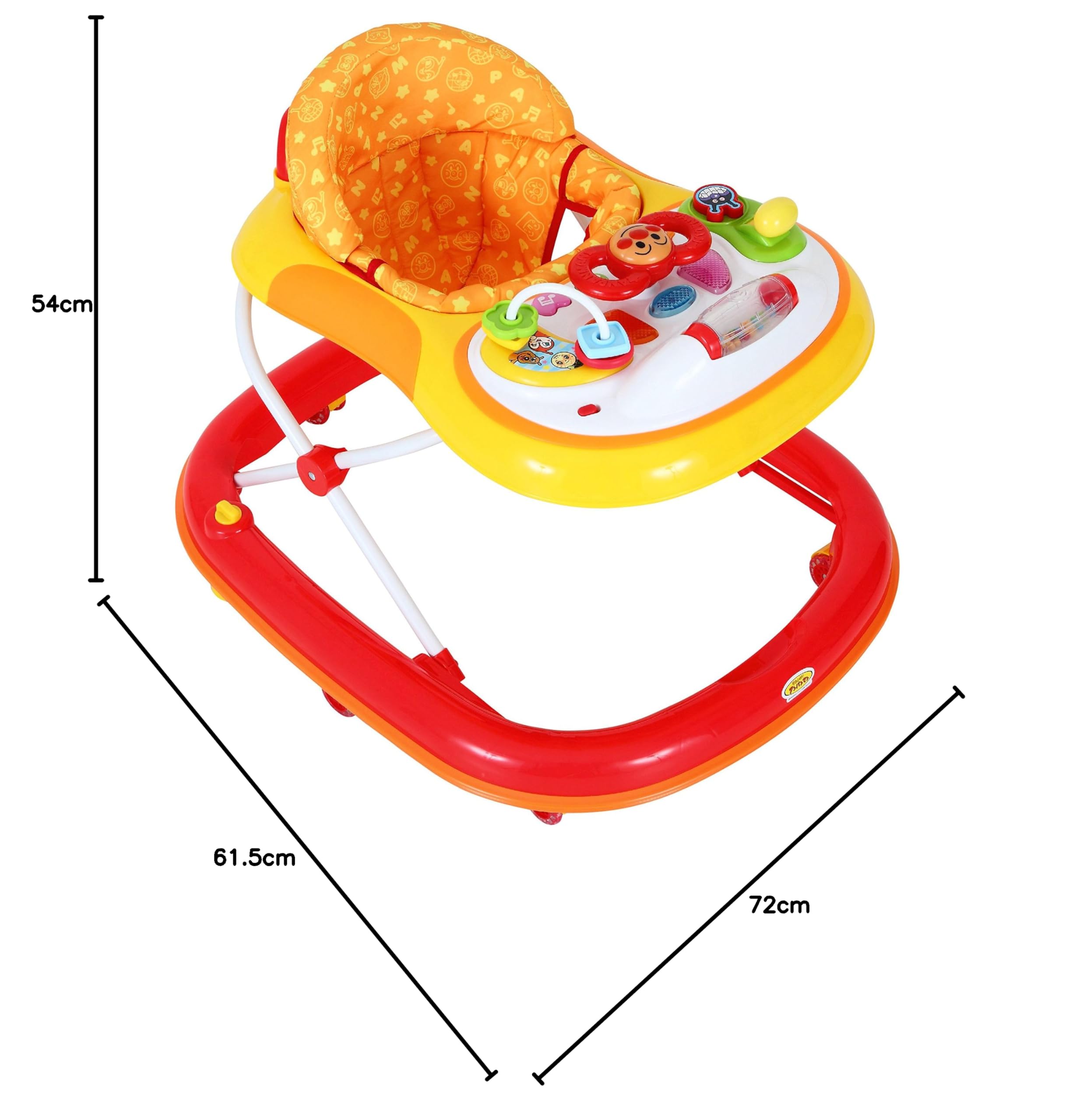 アンパンマン　歩行器 Amazon.co.jp: M Anpanman Talking Walker 0259 Walker with Stopper