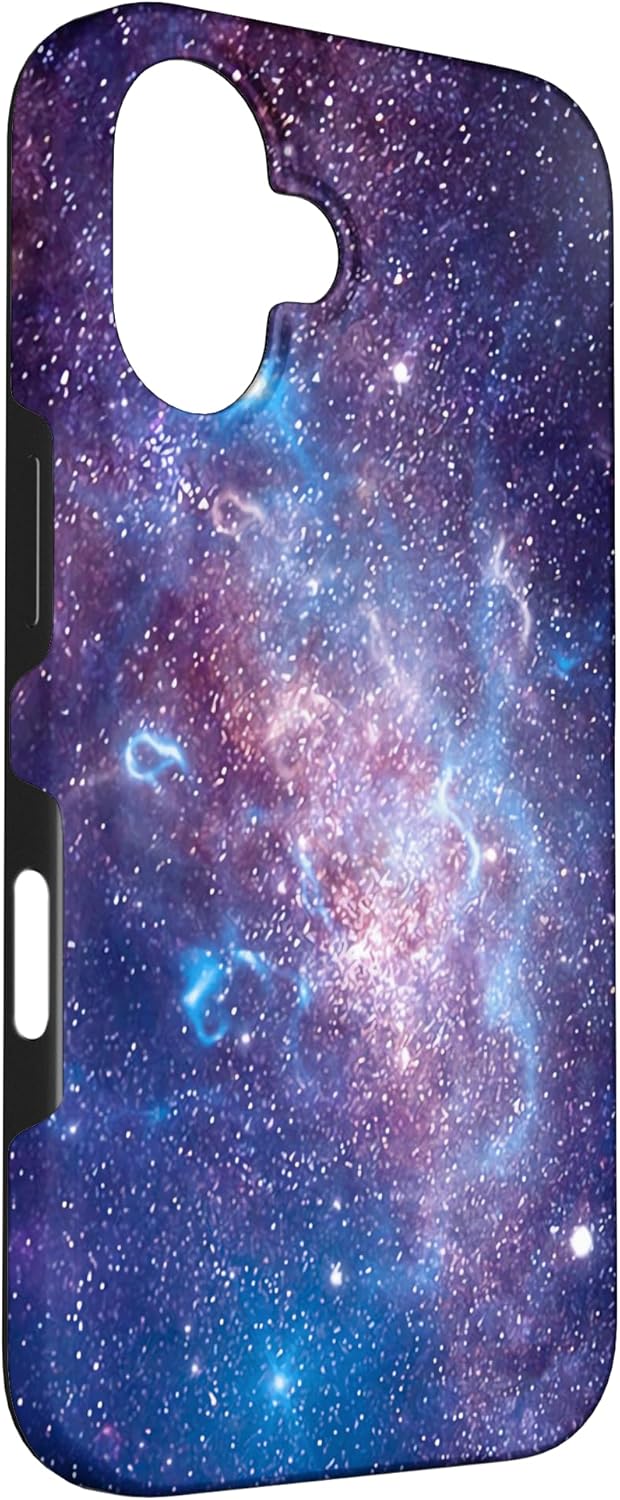 Purple galaxy Case for iPhone 16