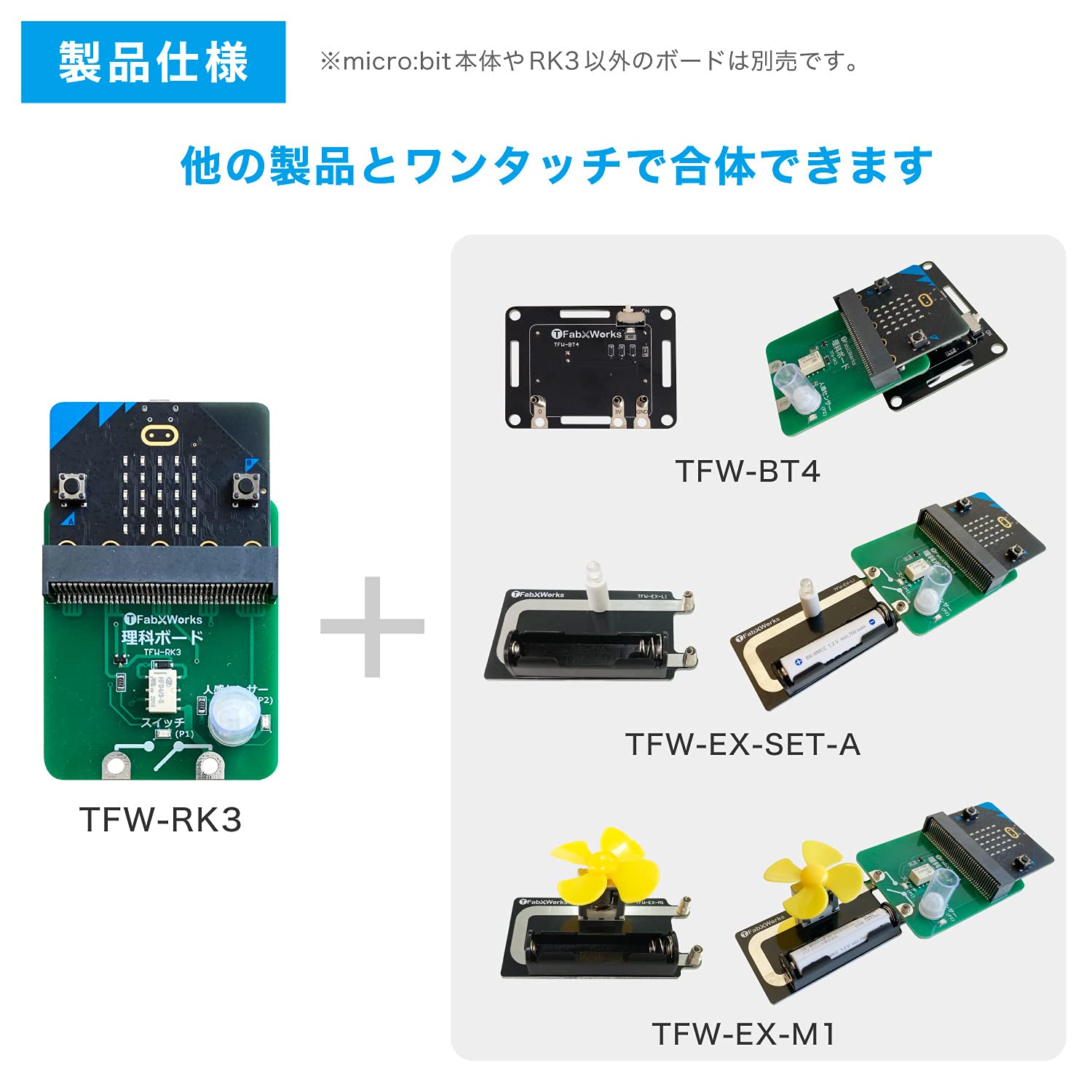 Amazon | micro:bit（マイクロビット）用「電気の利用」向け理科ボード 