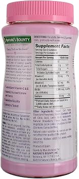 Natures Bounty Optimal Solutions Hair, Skin and Nails Gummies, 80 Count, Pack of 4