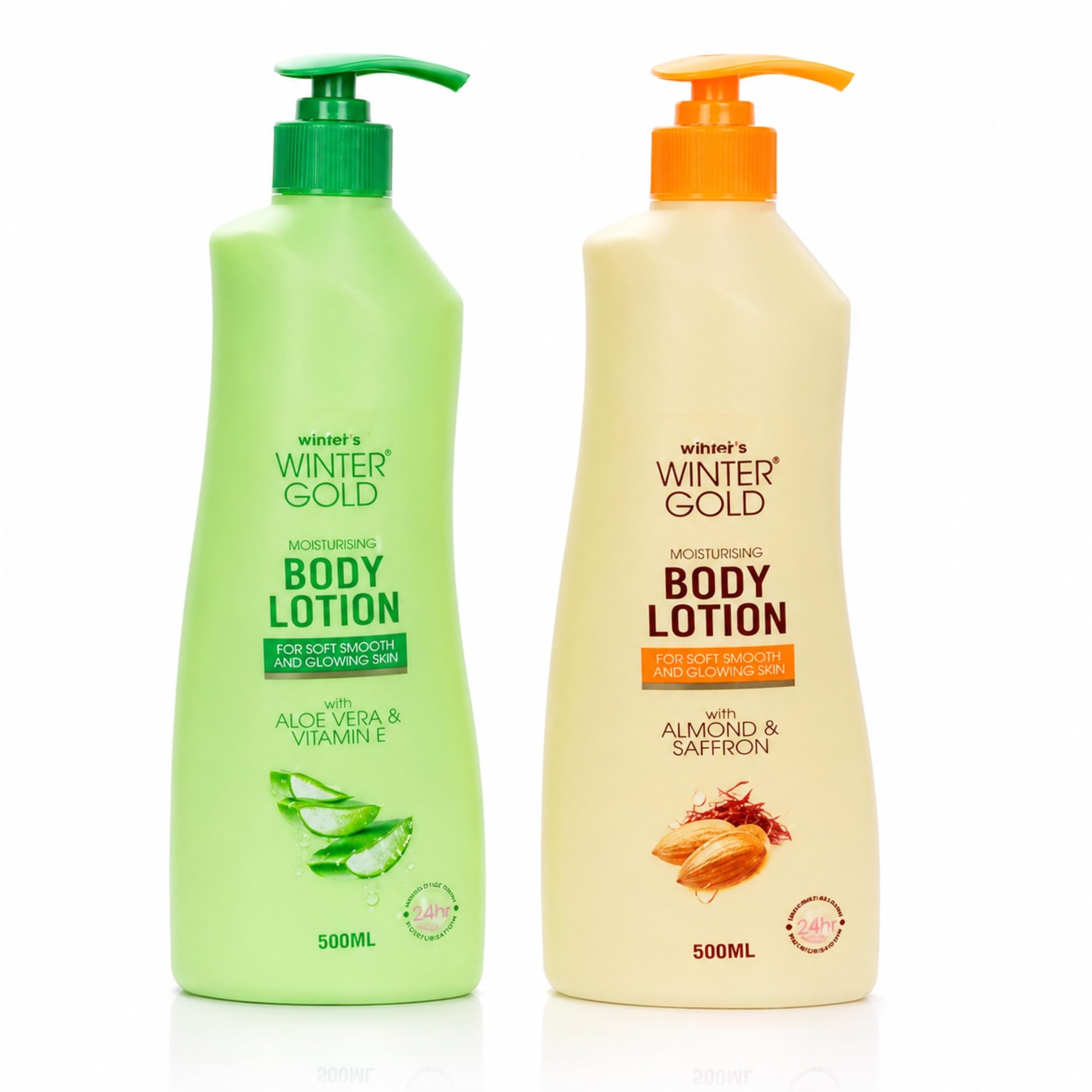 Arihant's Body Lotion's Almond + Aloe Vera (1 Each) (Pack of 2) (500 ml)-image-35