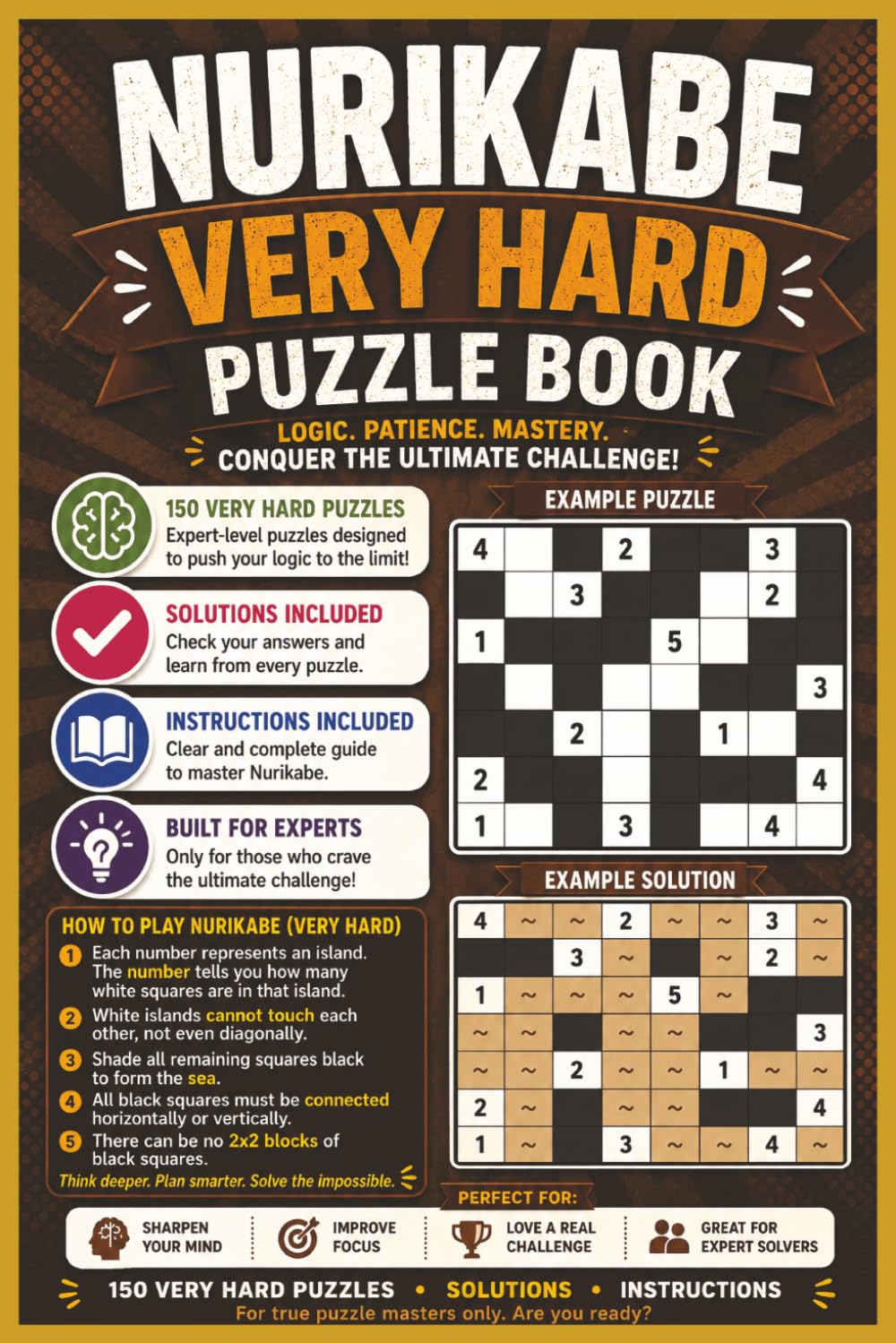 Nurikabe Very Hard Puzzles