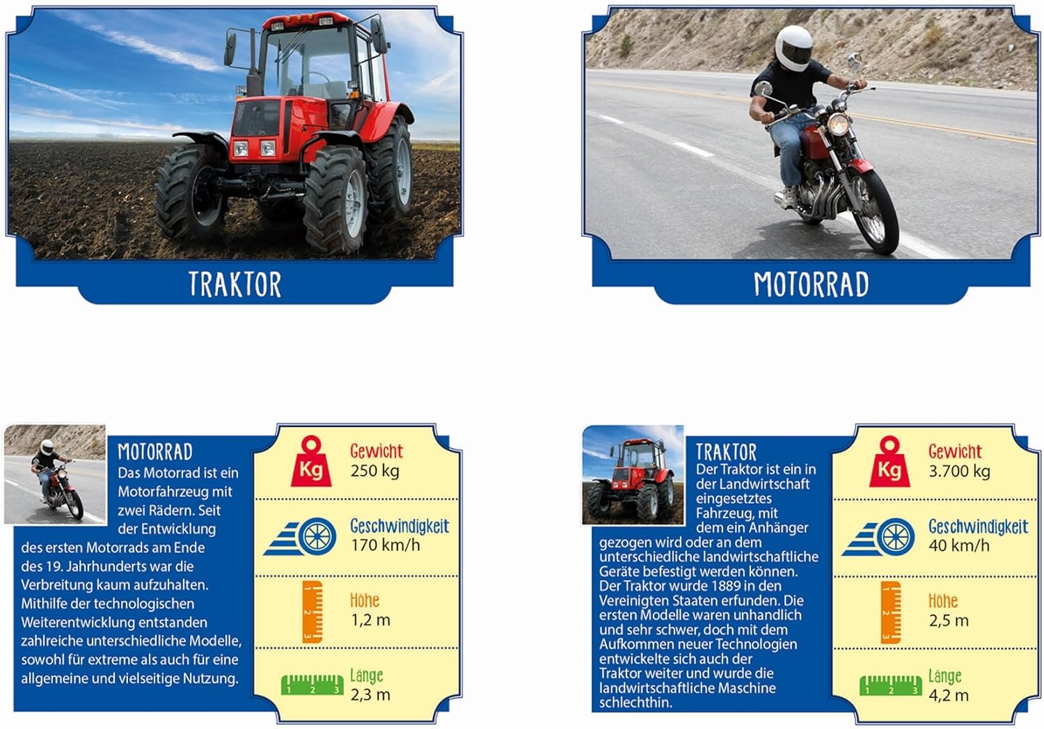 Clementoni Galileo Games Rekordächtige Transporte - Card Game, Ideal as a Travel Game for Adults and Children from 6 Years, 59340