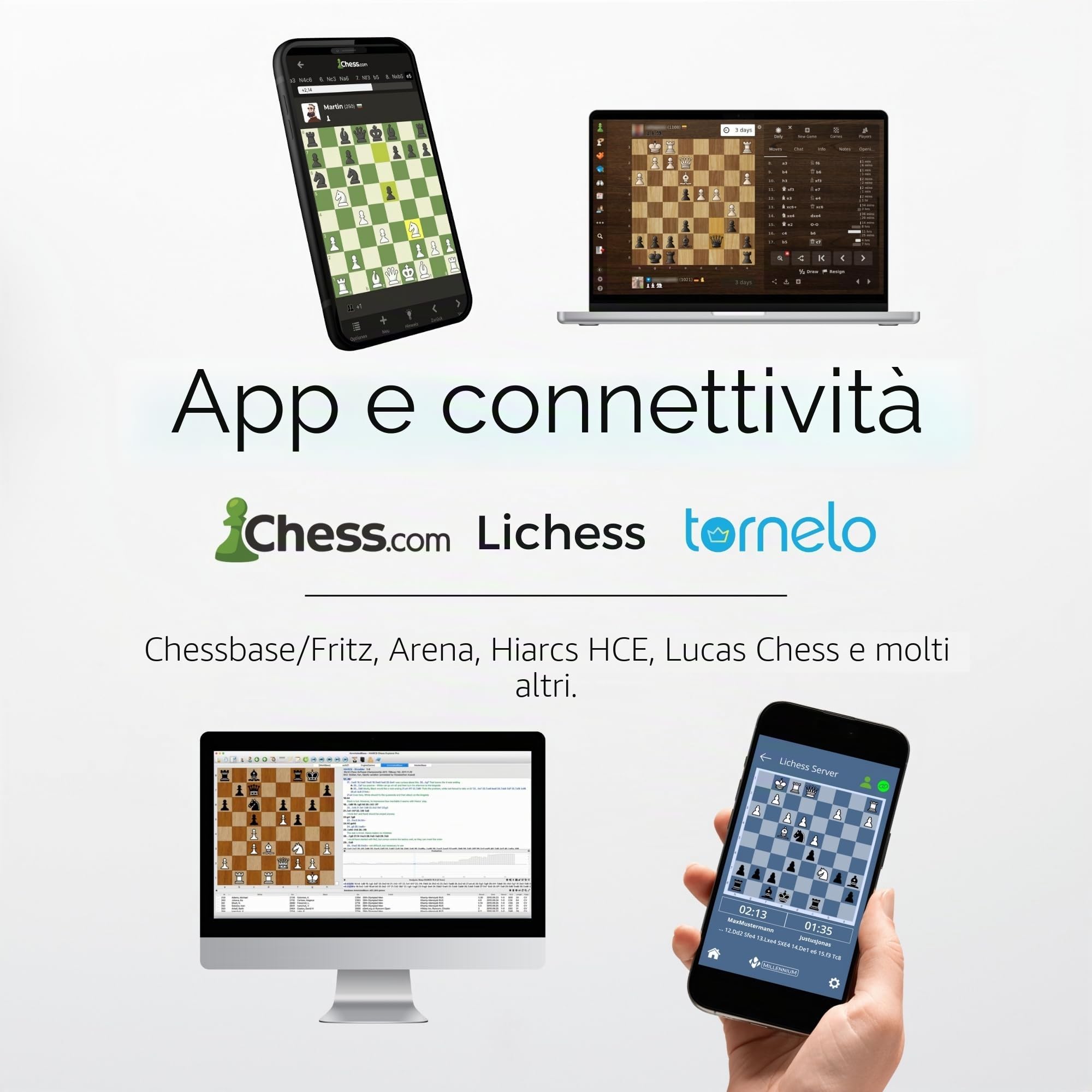 MILLENNIUM Supreme T2 - M880 - La scacchiera elettronica dei tuoi sogni