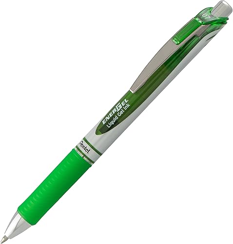 Miniatura 2 de Pentel EnerGel RTX - Bolígrafo de gel líquido retráctil, ( pulgadas) línea mediana, punta de metal, tinta de colores surtidos, paquete de 10