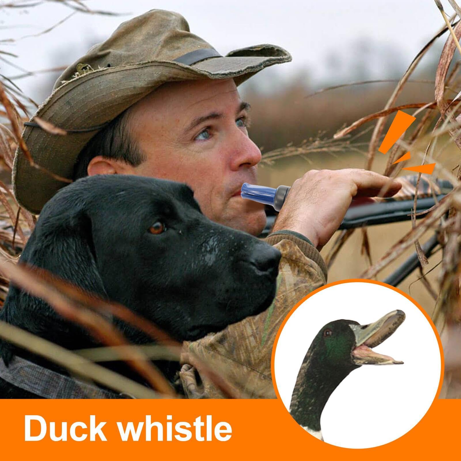 Duck Call - Mallard Duck Call | Duck Call Hunting Whistle | Duck Hunting Calls | Decoys with Realistic Sound | Duck Calls for Hunting | Duck Calls & Lures | Duck Hunting Accessory for Hunting Ducks